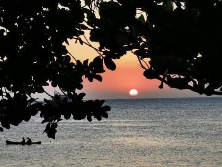 Suite Pe Na Areia- Espaco Independente Na Praia Do Curral Com Localizacao Privilegiada - Simplicidade E Comodidade Com O Por Do Sol Mais Lindo De Ilhabela - Melhor Custo Beneficio Para Ate 4 Pessoas , Na Av Jose Pacheco Do Nascimento Nº 7682 Exterior photo